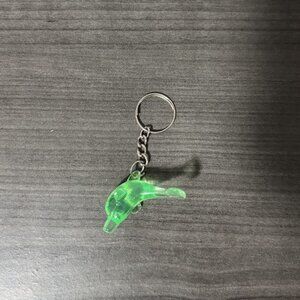 Green Dolphin Keychain